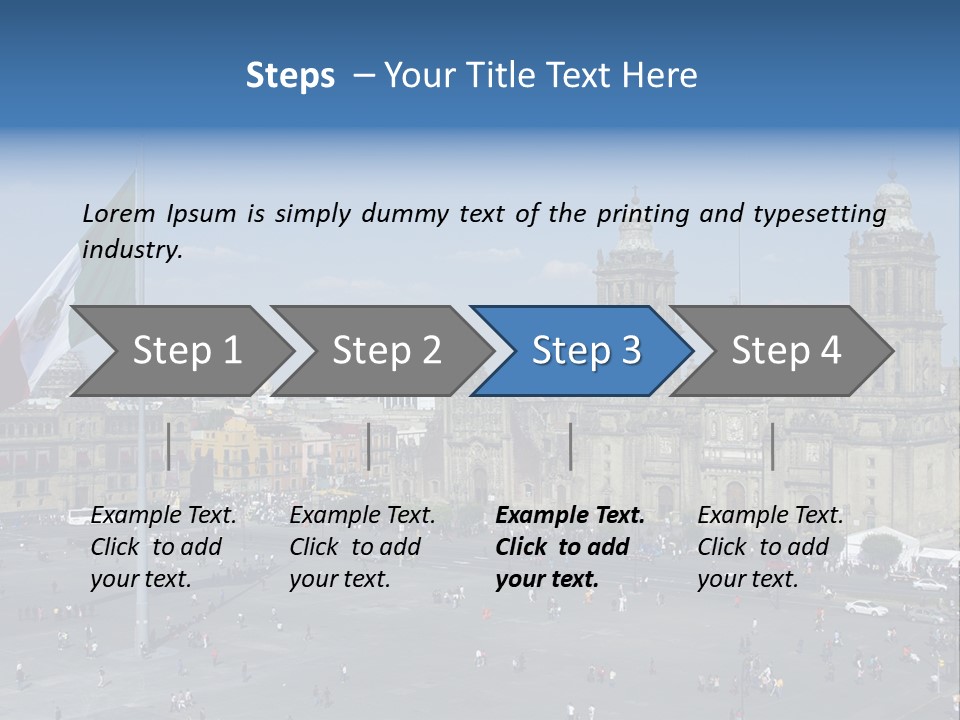 Daily Palace Attraction PowerPoint Template