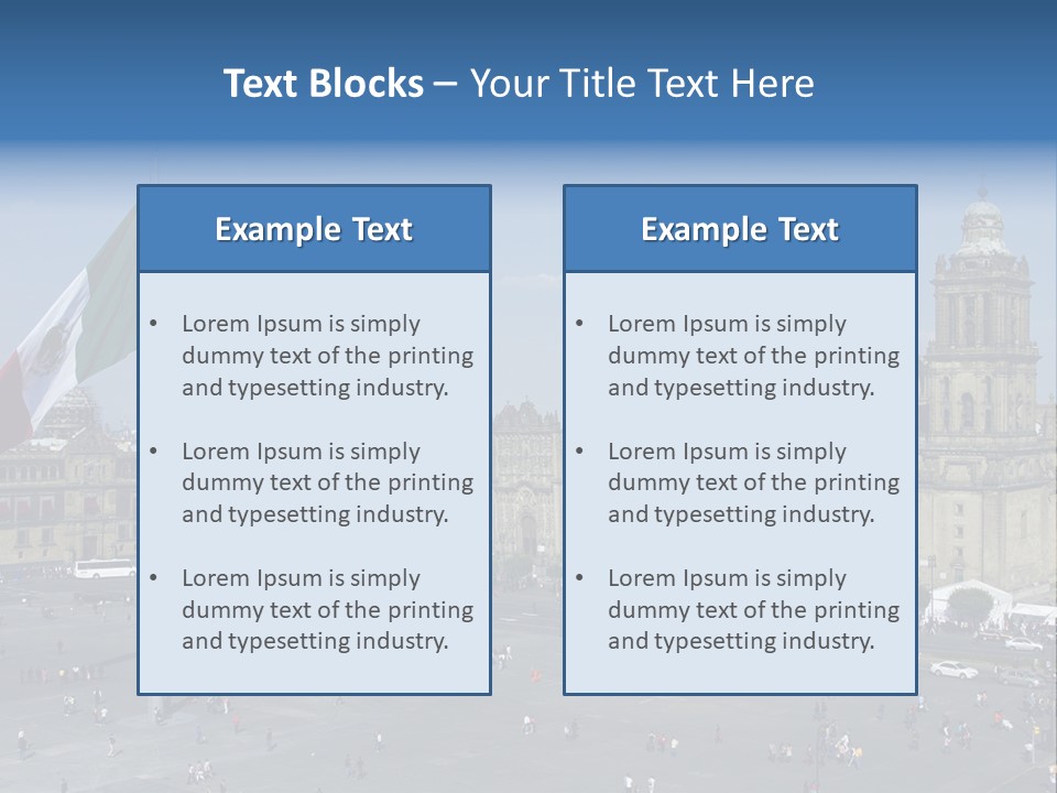 Daily Palace Attraction PowerPoint Template