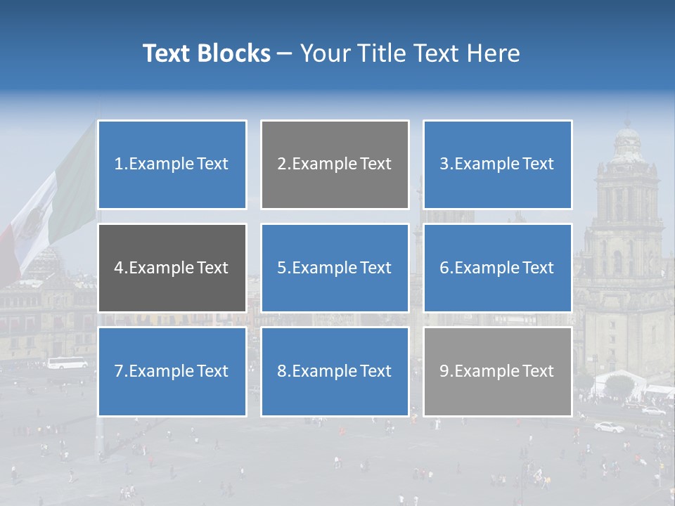 Daily Palace Attraction PowerPoint Template