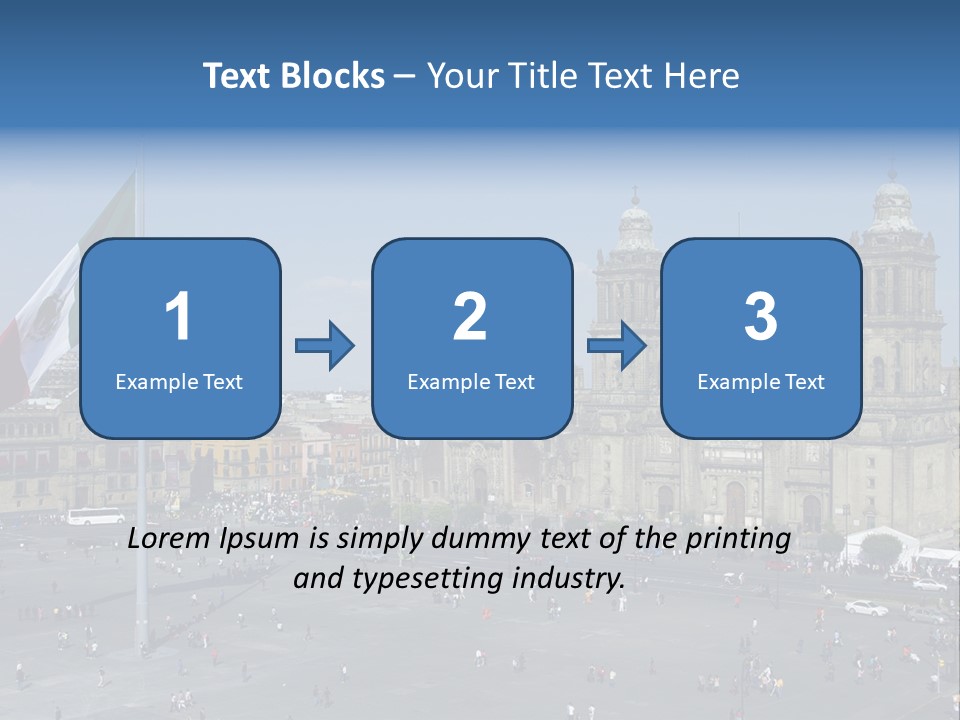 Daily Palace Attraction PowerPoint Template