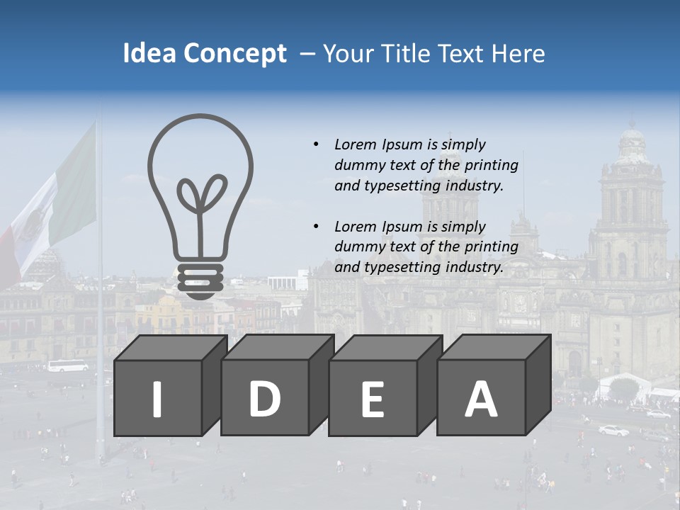 Daily Palace Attraction PowerPoint Template