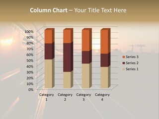 Railroad Corporate Rays PowerPoint Template