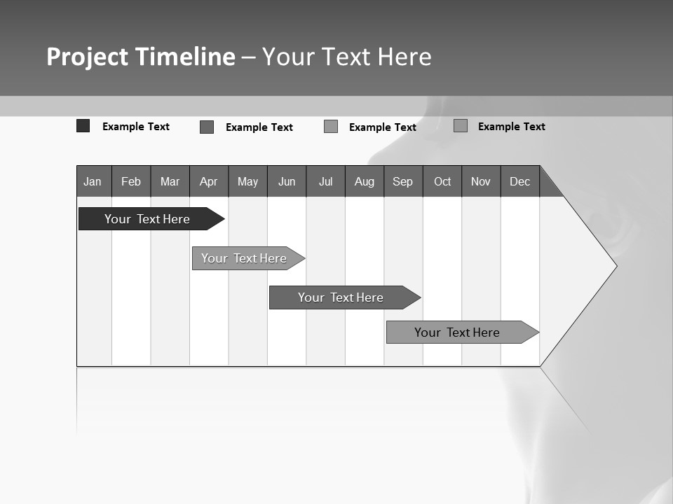 A Woman Is Looking Out Of A Window PowerPoint Template