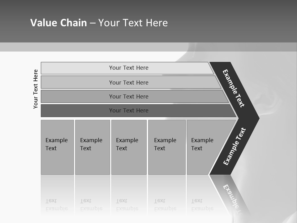 A Woman Is Looking Out Of A Window PowerPoint Template