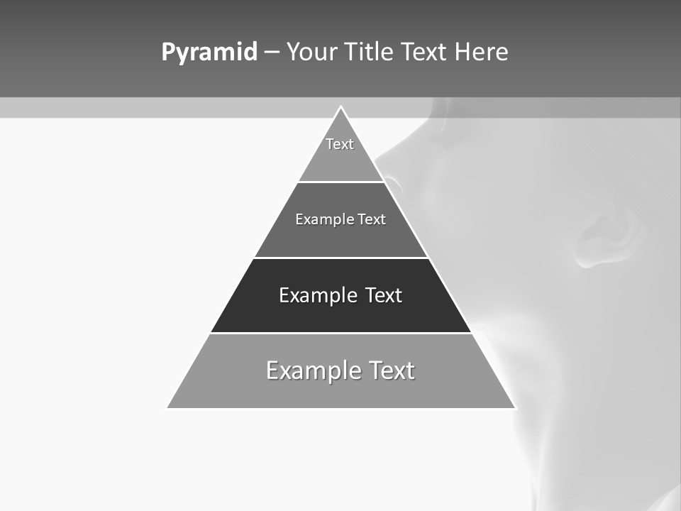 A Woman Is Looking Out Of A Window PowerPoint Template