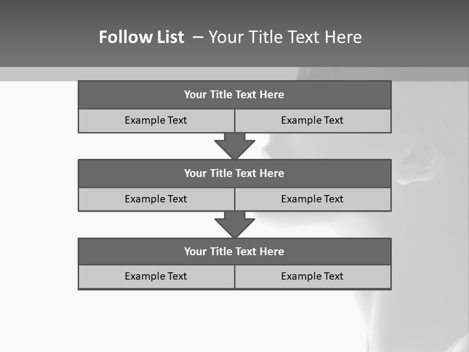 A Woman Is Looking Out Of A Window PowerPoint Template