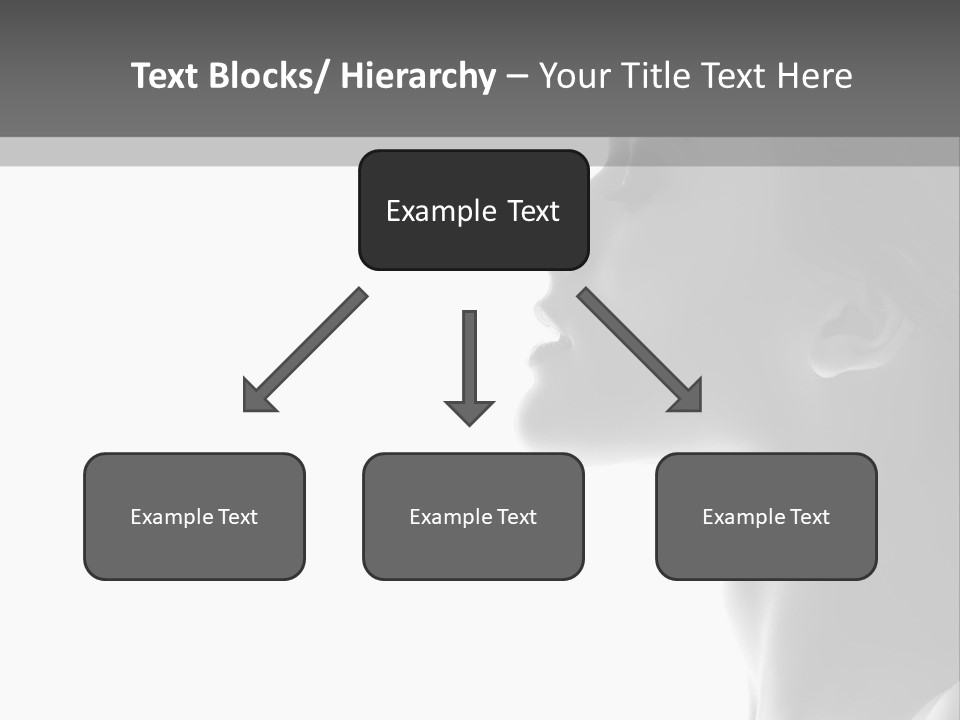 A Woman Is Looking Out Of A Window PowerPoint Template