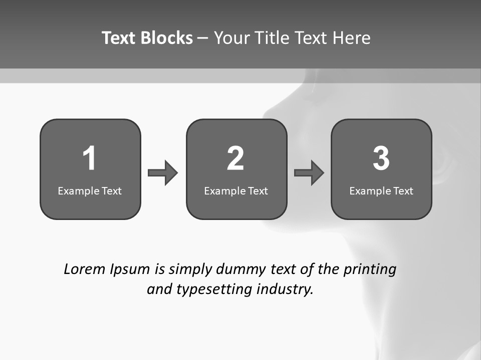 A Woman Is Looking Out Of A Window PowerPoint Template