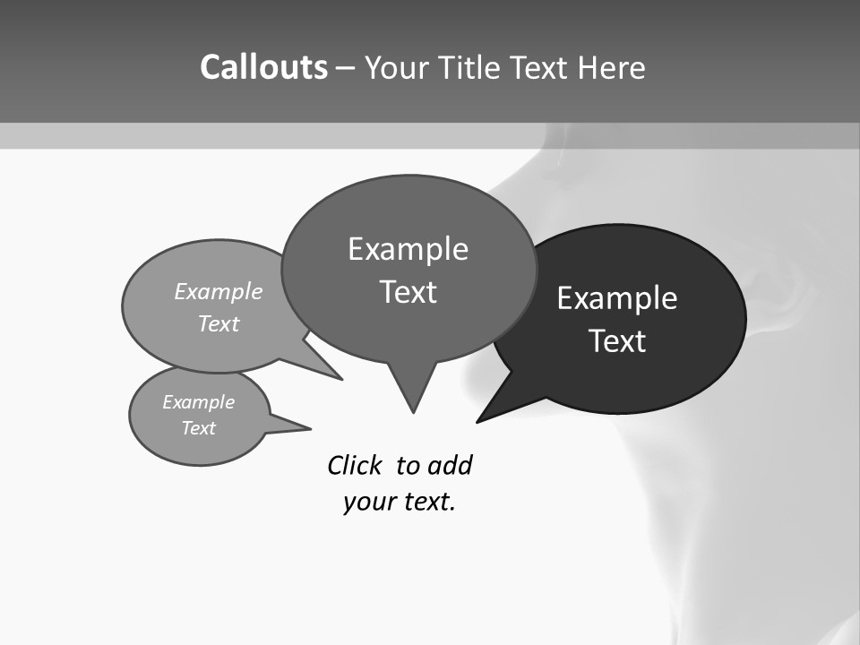 A Woman Is Looking Out Of A Window PowerPoint Template
