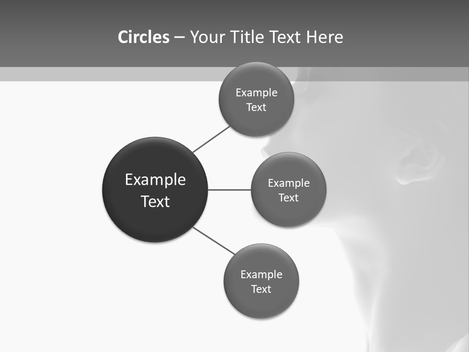 A Woman Is Looking Out Of A Window PowerPoint Template