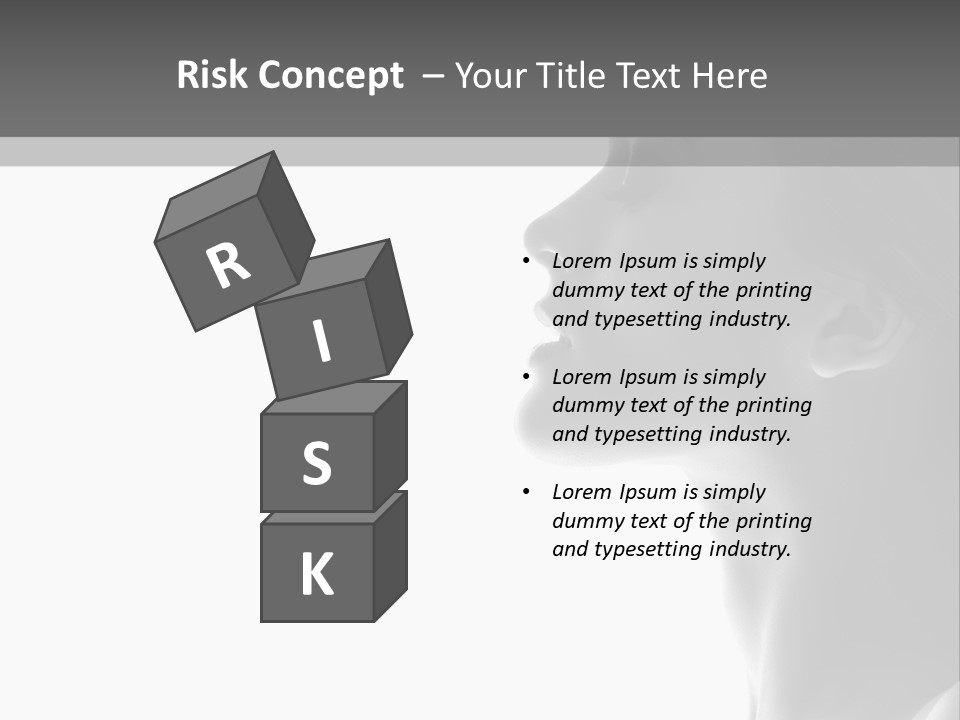 A Woman Is Looking Out Of A Window PowerPoint Template