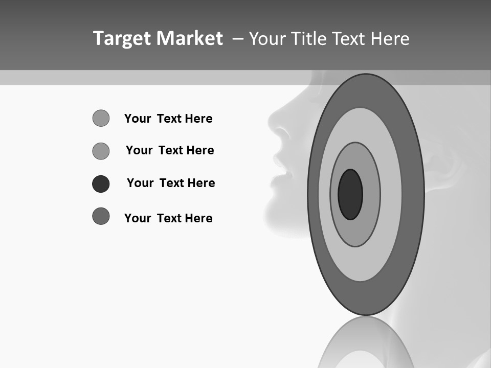 A Woman Is Looking Out Of A Window PowerPoint Template