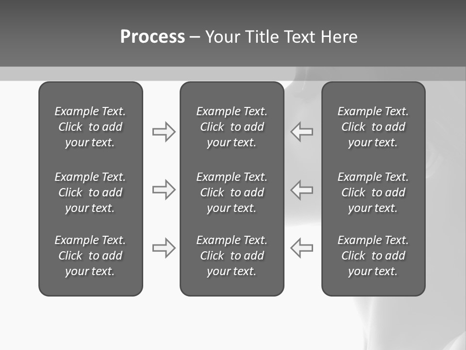 A Woman Is Looking Out Of A Window PowerPoint Template