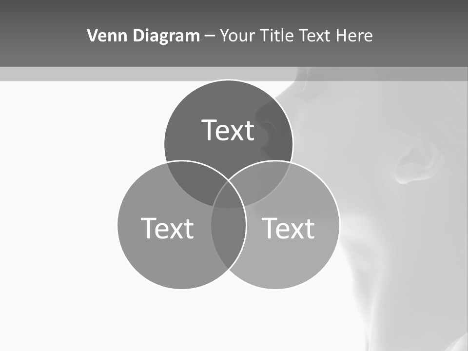 A Woman Is Looking Out Of A Window PowerPoint Template