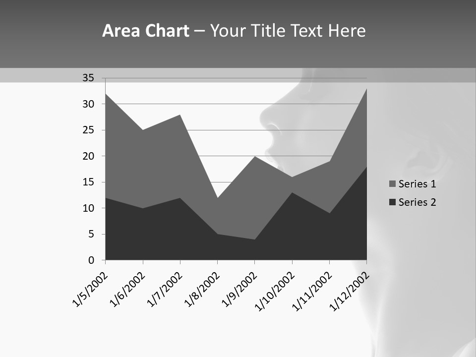 A Woman Is Looking Out Of A Window PowerPoint Template