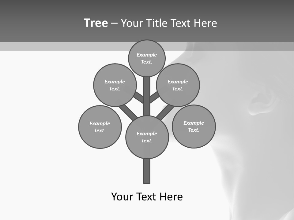 A Woman Is Looking Out Of A Window PowerPoint Template