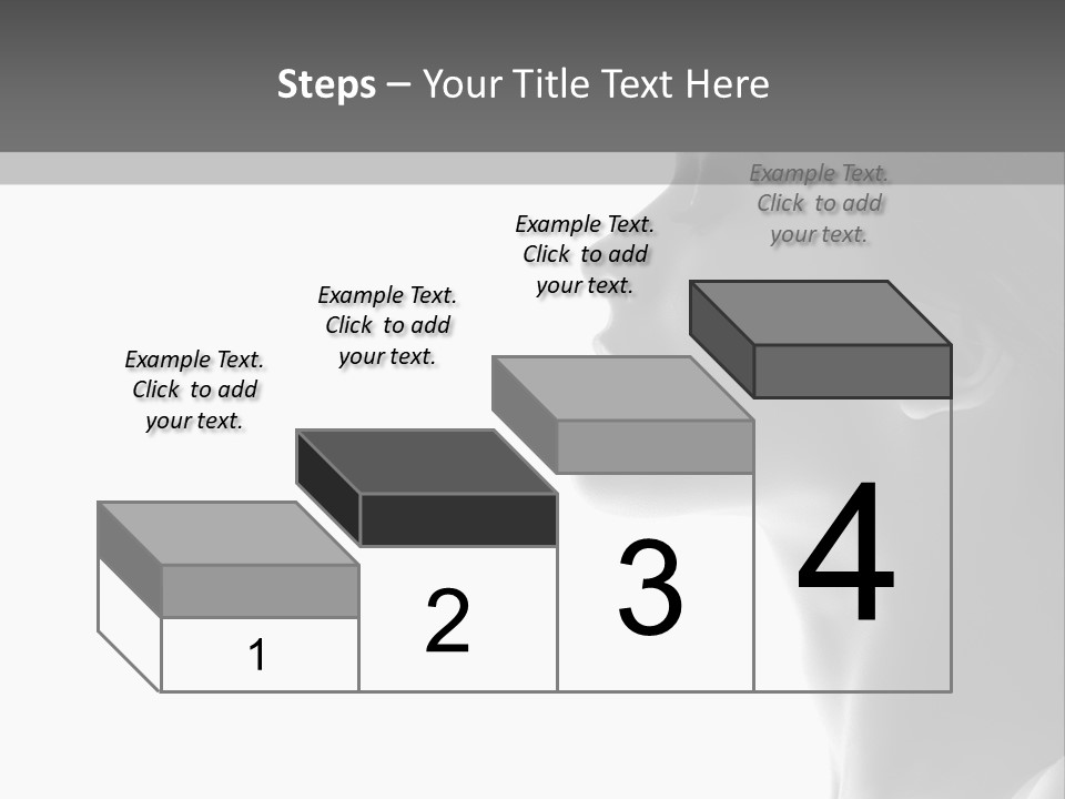 A Woman Is Looking Out Of A Window PowerPoint Template