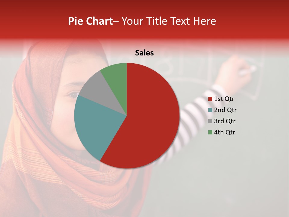 Veiled Arabic Lebanon PowerPoint Template