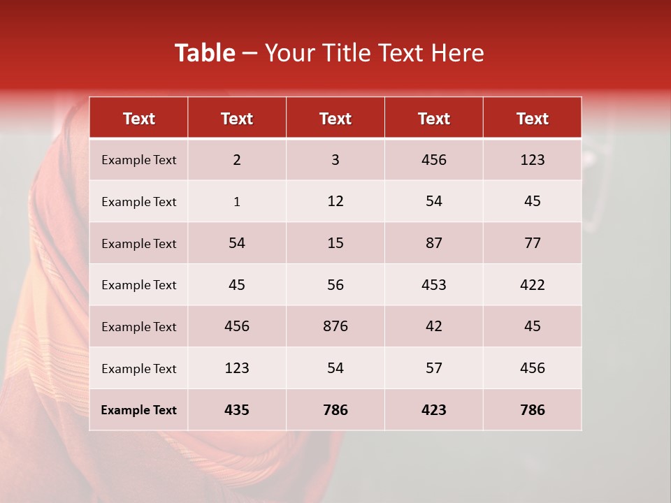 Veiled Arabic Lebanon PowerPoint Template