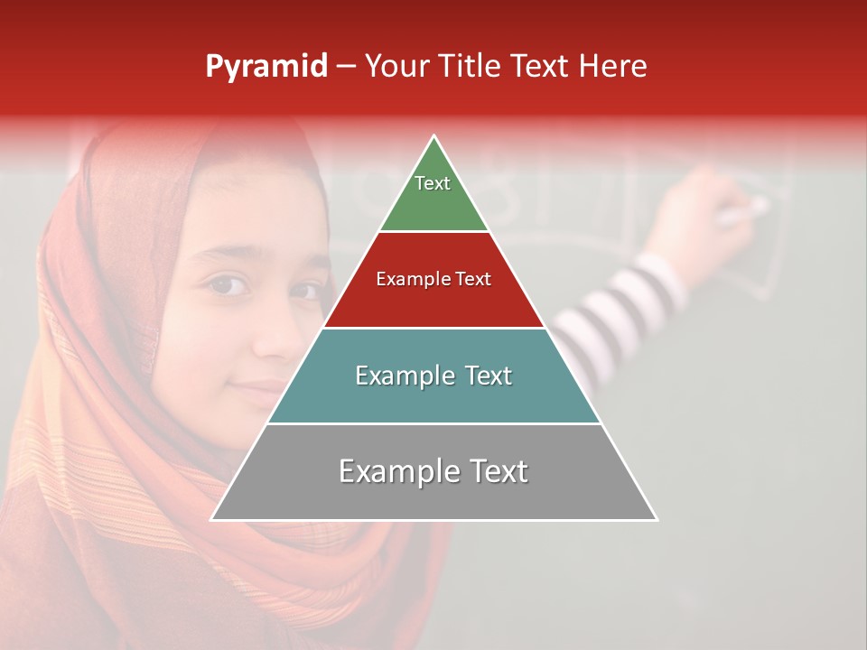 Veiled Arabic Lebanon PowerPoint Template