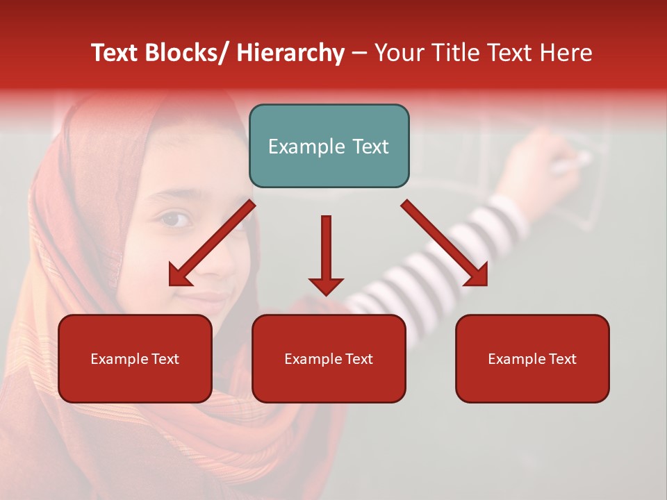 Veiled Arabic Lebanon PowerPoint Template