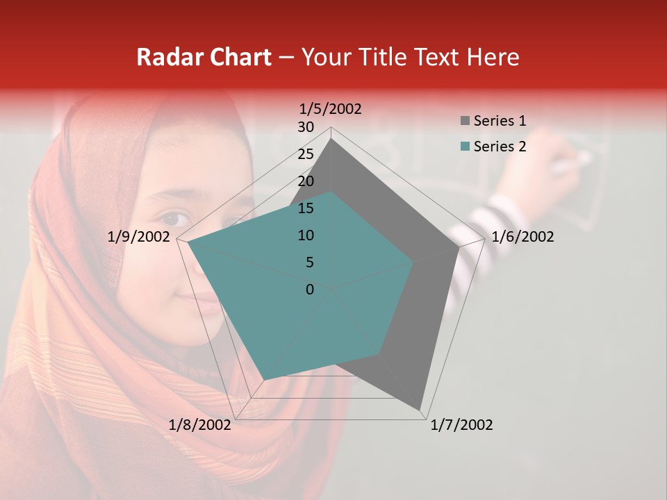 Veiled Arabic Lebanon PowerPoint Template