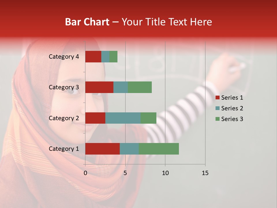 Veiled Arabic Lebanon PowerPoint Template