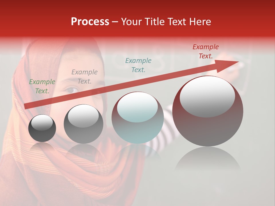 Veiled Arabic Lebanon PowerPoint Template