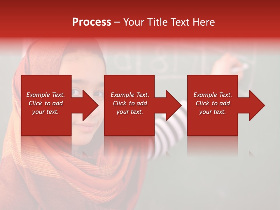 Veiled Arabic Lebanon PowerPoint Template