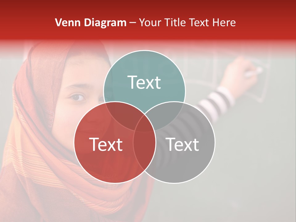 Veiled Arabic Lebanon PowerPoint Template