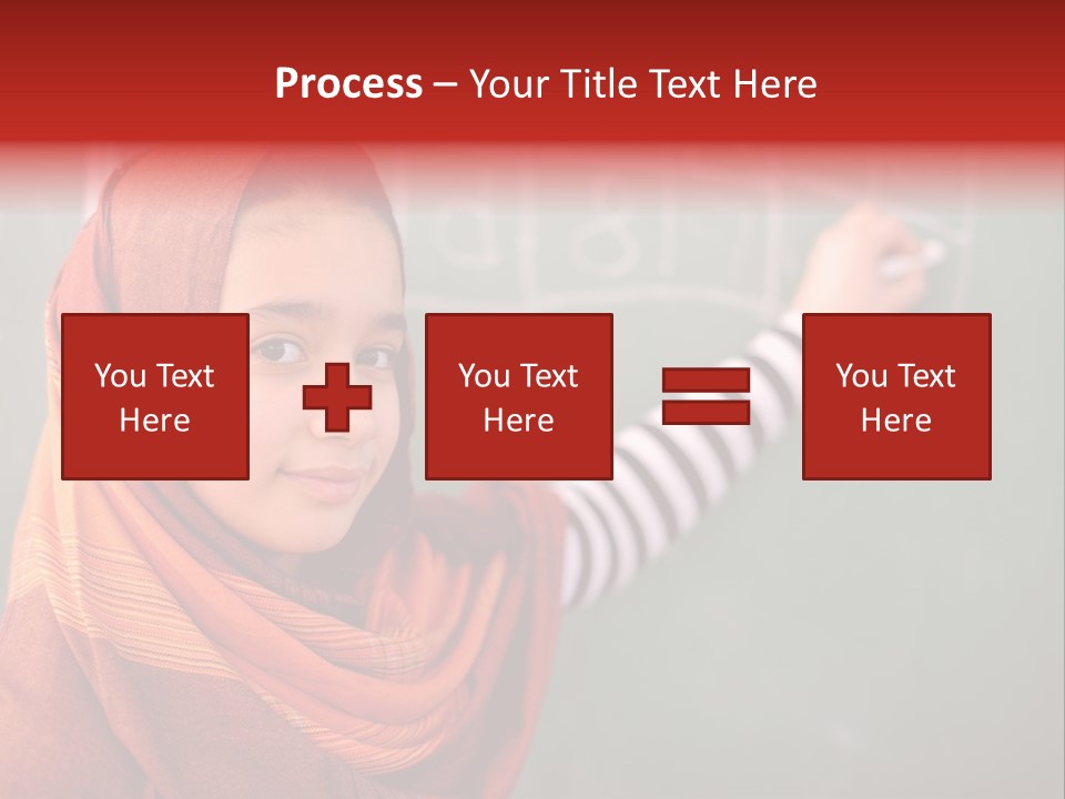 Veiled Arabic Lebanon PowerPoint Template