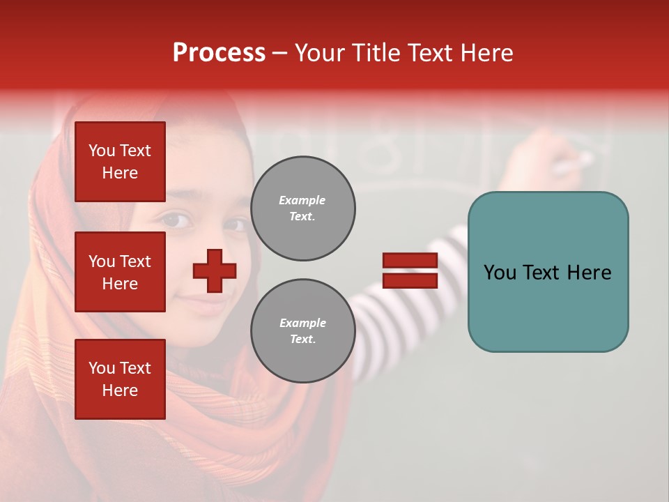 Veiled Arabic Lebanon PowerPoint Template