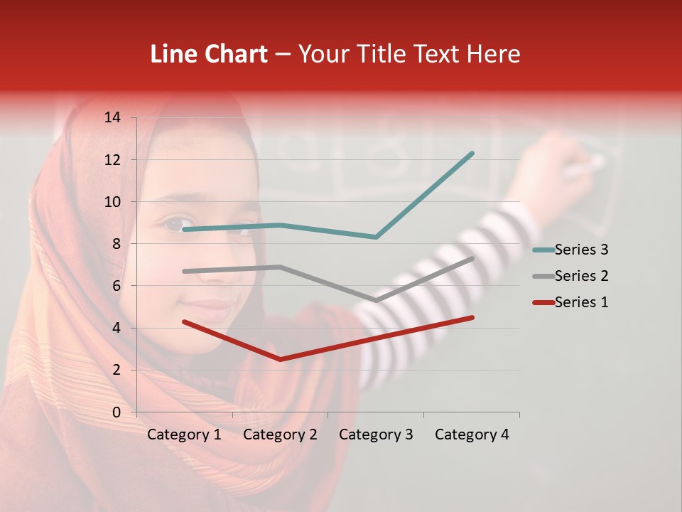 Veiled Arabic Lebanon PowerPoint Template
