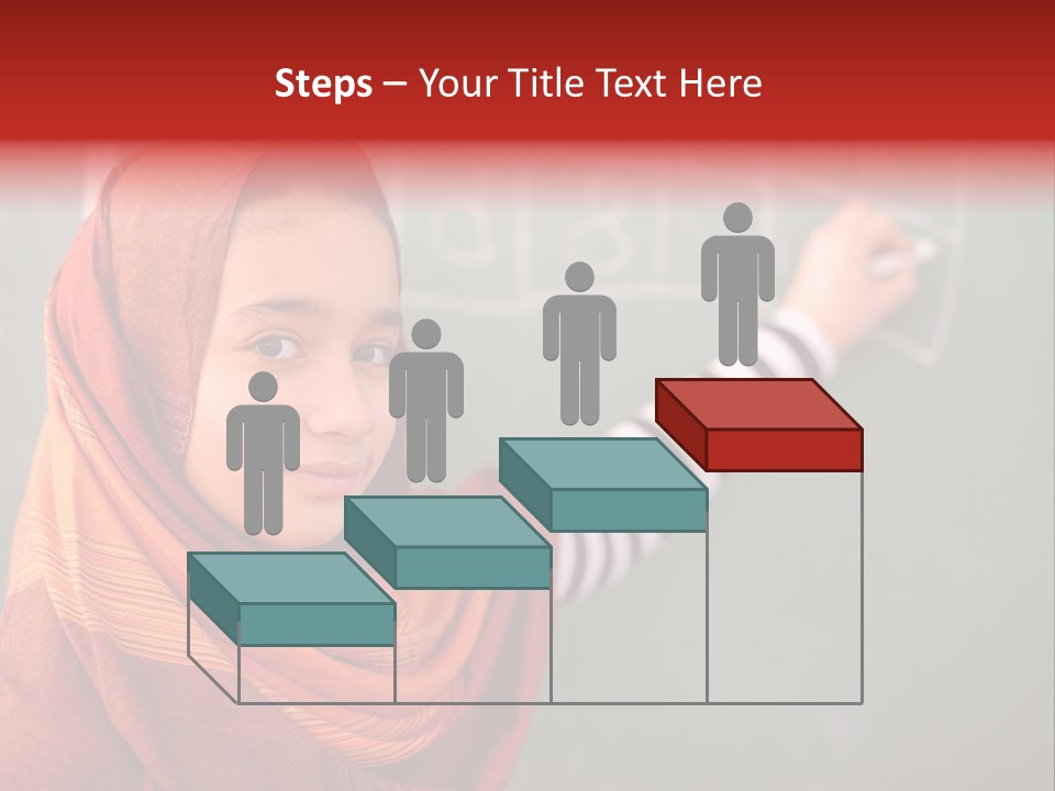 Veiled Arabic Lebanon PowerPoint Template