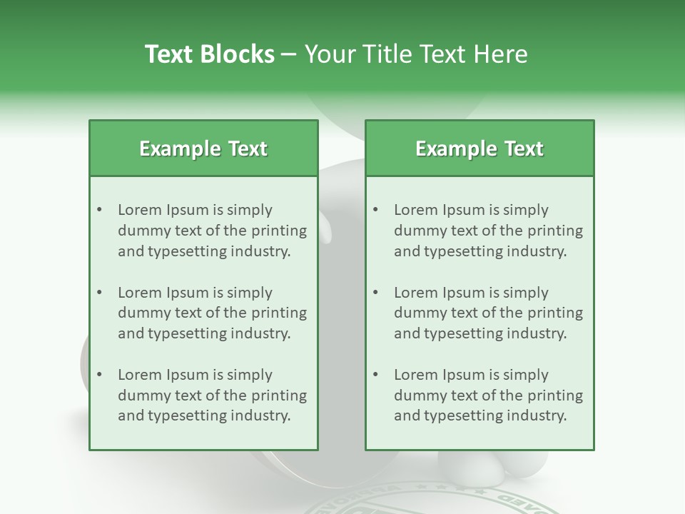 Background Stamp Man PowerPoint Template