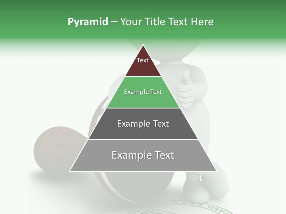 Background Stamp Man PowerPoint Template