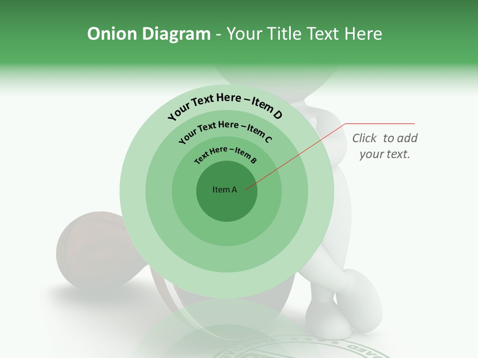 Background Stamp Man PowerPoint Template