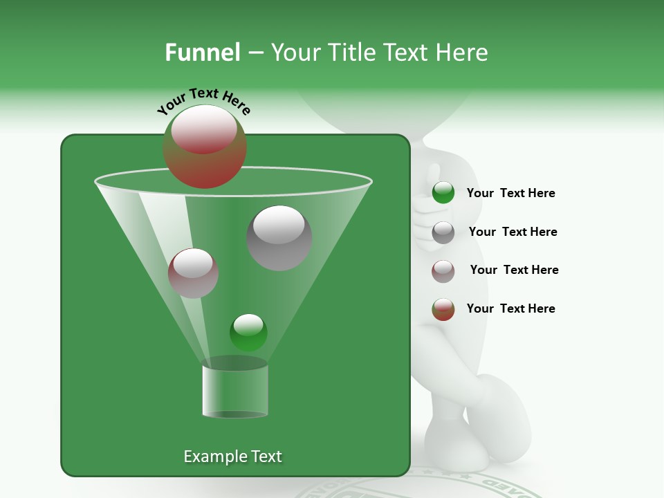 Background Stamp Man PowerPoint Template