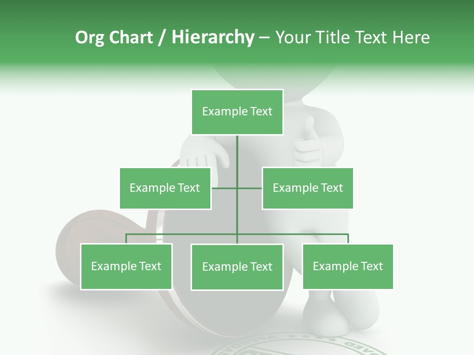 Background Stamp Man PowerPoint Template