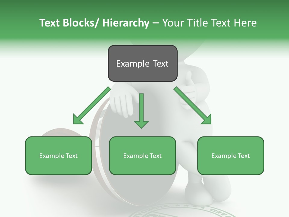 Background Stamp Man PowerPoint Template