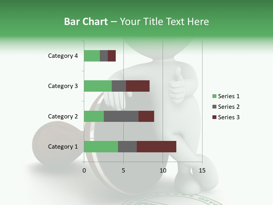 Background Stamp Man PowerPoint Template