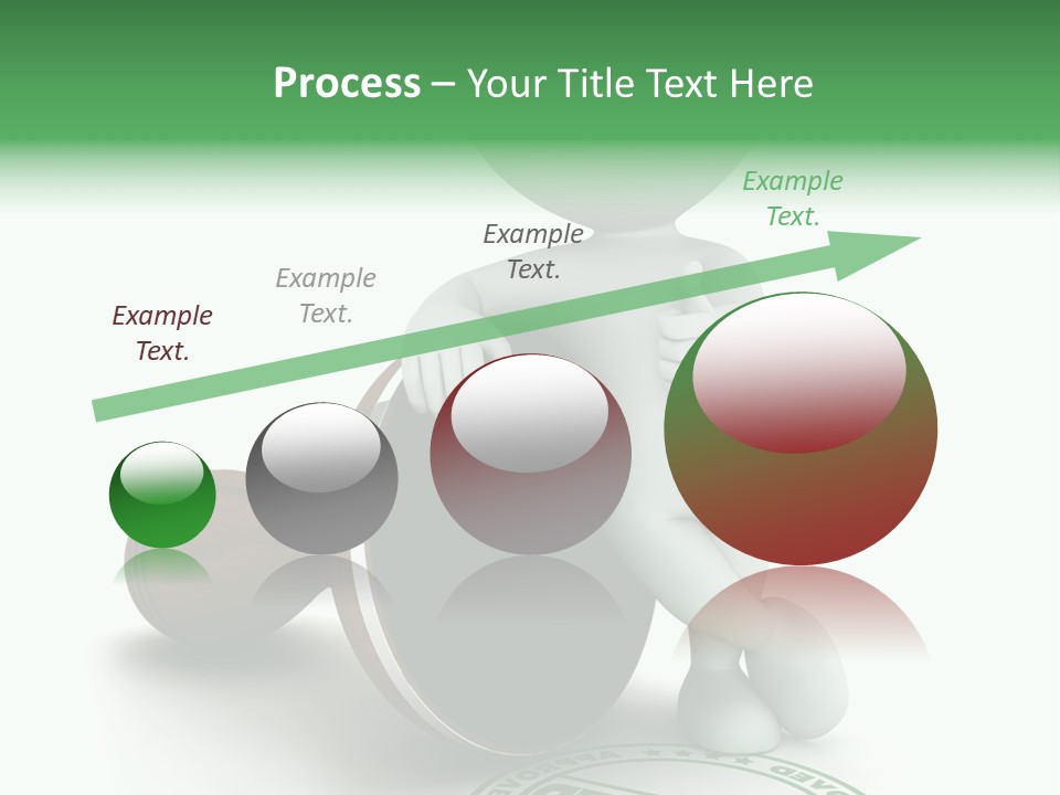 Background Stamp Man PowerPoint Template