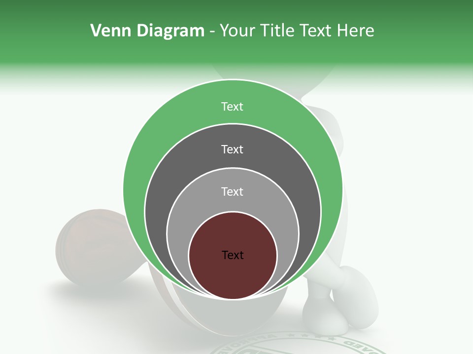Background Stamp Man PowerPoint Template