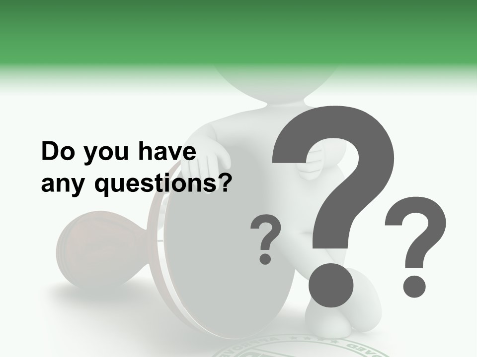 Background Stamp Man PowerPoint Template