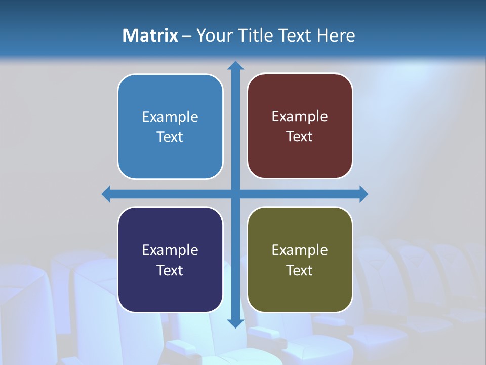 Radiance Picked Auditorium PowerPoint Template