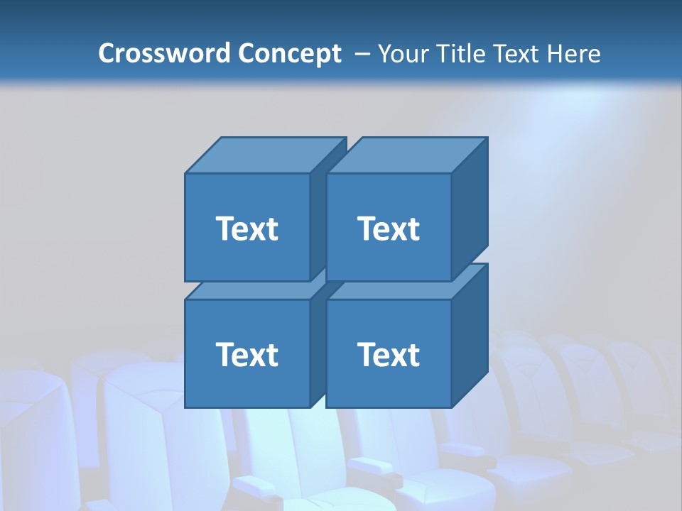 Radiance Picked Auditorium PowerPoint Template