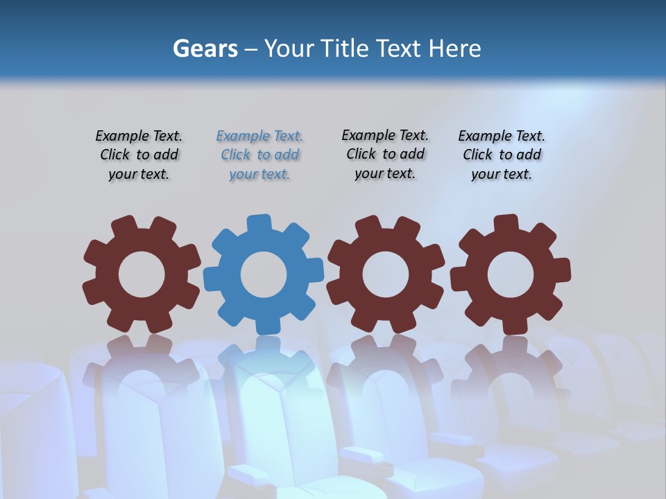 Radiance Picked Auditorium PowerPoint Template