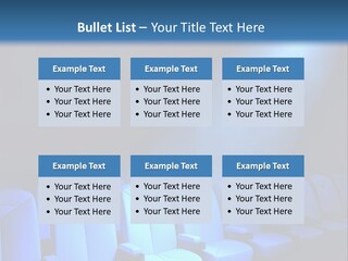 Radiance Picked Auditorium PowerPoint Template