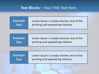Radiance Picked Auditorium PowerPoint Template