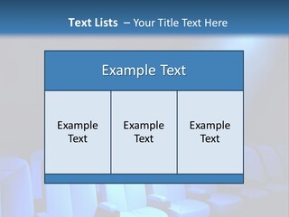 Radiance Picked Auditorium PowerPoint Template
